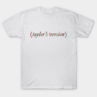 taylor's version christmas color T-Shirt